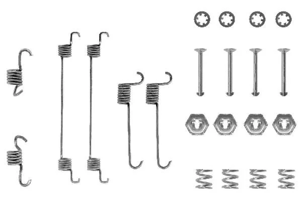 Kit de acessórios, sapatas de travão BOSCH 1 987 475 220
