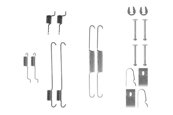 Kit de acessórios, sapatas de travão BOSCH 1 987 475 290