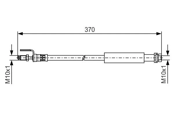 Brake Hose BOSCH 1 987 481 487