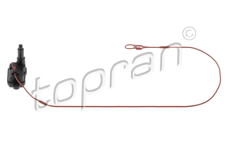 Actuator, central locking system TOPRAN 121 172