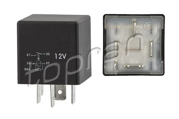 Relay, fuel pump TOPRAN 107 265