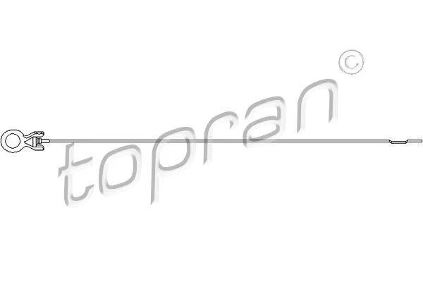 Vareta do óleo TOPRAN 107 355