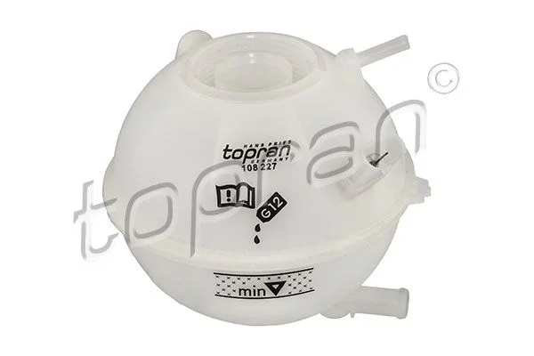 Depósito de expansão, refrigerante TOPRAN 108 227