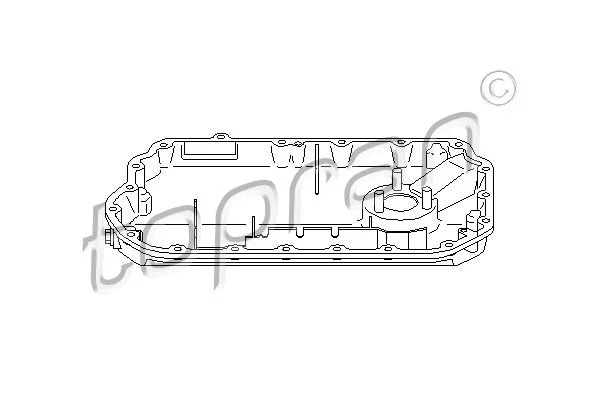 Oil Sump TOPRAN 111 355