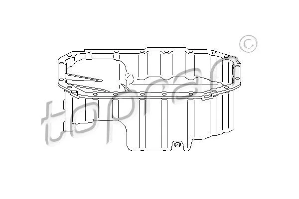 Oil Sump TOPRAN 112 238