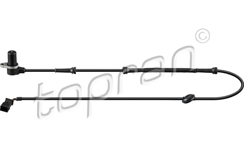 Sensor, velocidade da roda TOPRAN 114 256