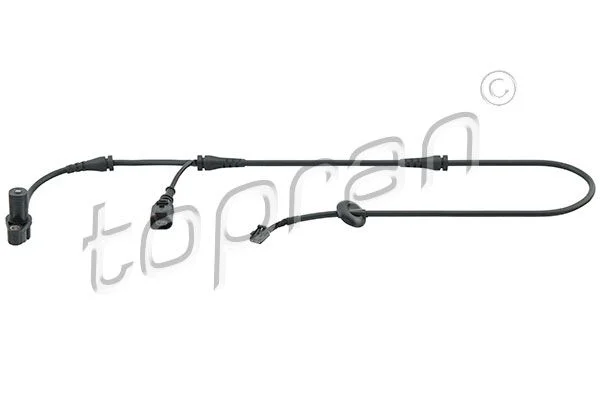 Sensor, wheel speed TOPRAN 115 017