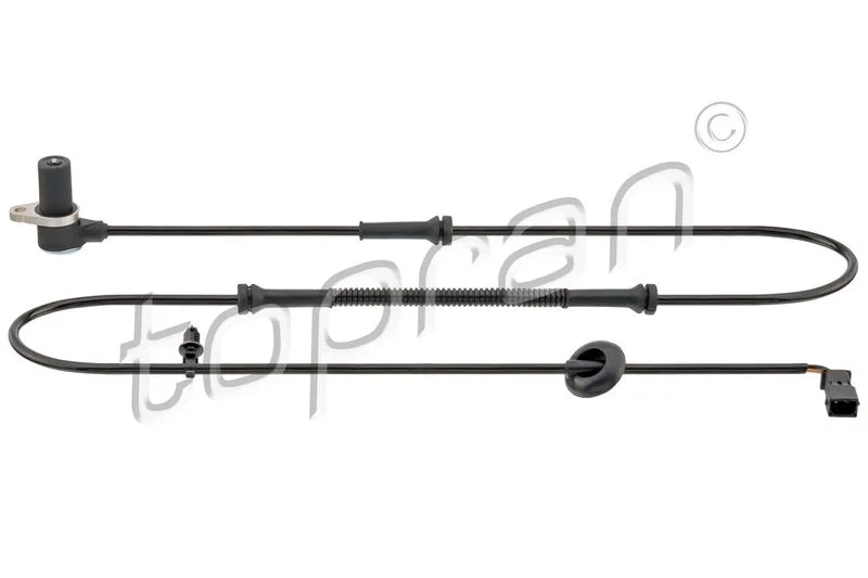 Sensor, wheel speed TOPRAN 115 251