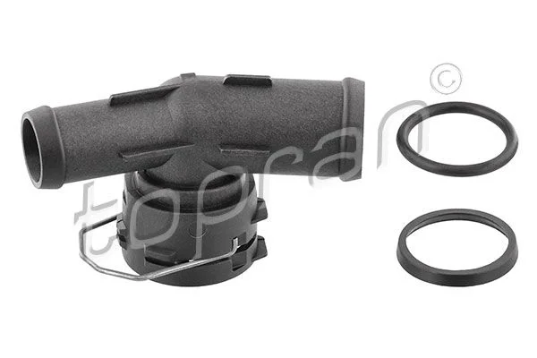 Flange do líquido de arrefecimento TOPRAN 116 450