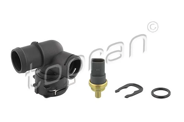 Flange do líquido de arrefecimento TOPRAN 116 596