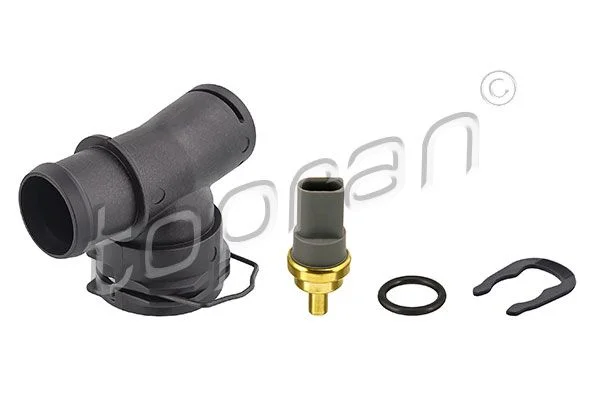 Flange do líquido de arrefecimento TOPRAN 117 497