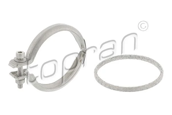 Kit de montagem, tubo de escape TOPRAN 117 910