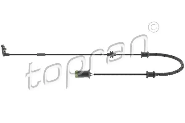 Warning Contact, brake pad wear TOPRAN 203 972