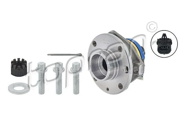 Kit de rolamentos de roda TOPRAN 205 767
