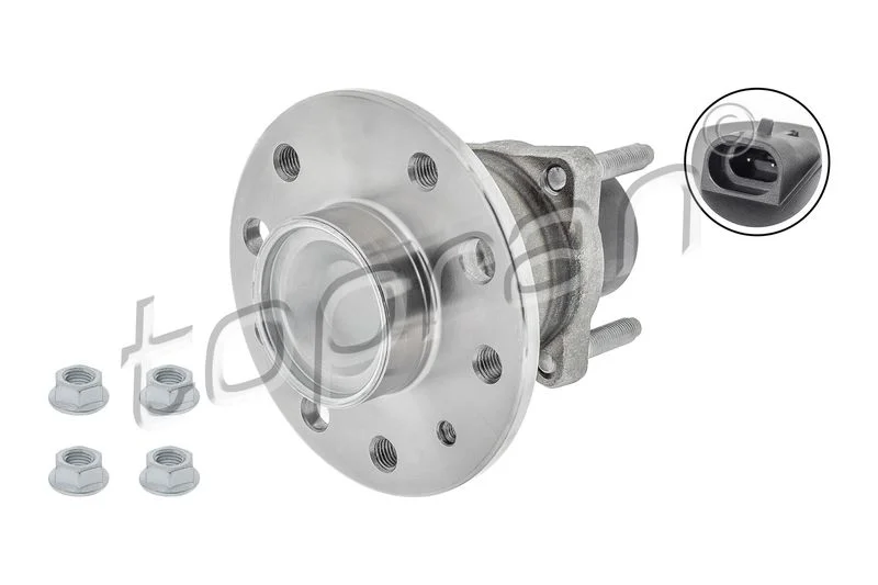 Kit de rolamentos de roda TOPRAN 205 774