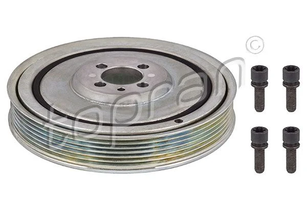 Belt Pulley, crankshaft TOPRAN 207 343
