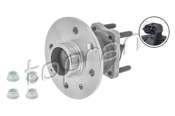 Kit de rolamentos de roda TOPRAN 207 394