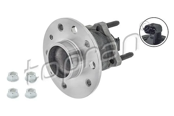 Kit de rolamentos de roda TOPRAN 207 395