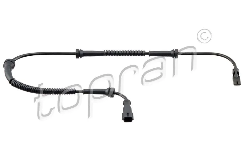 Sensor, velocidade da roda TOPRAN 208 211