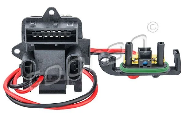 Resistor, ventilador interior TOPRAN 208 259