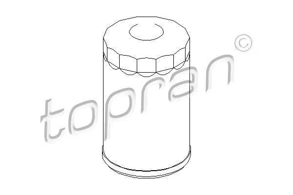 Filtro de Óleo TOPRAN 300 092
