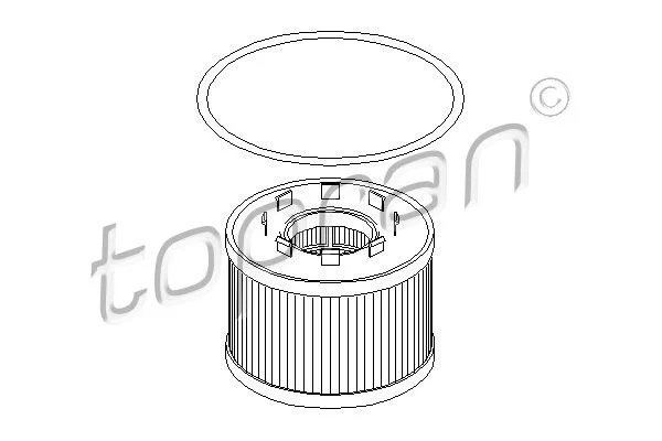 Filtro de Óleo TOPRAN 301 760