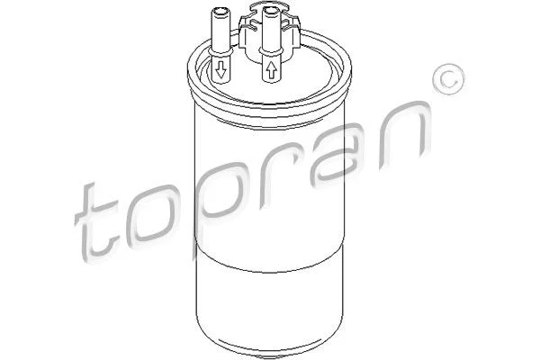 Fuel Filter TOPRAN 302 132
