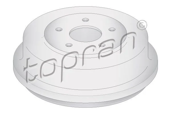 Tambor de Travão TOPRAN 302 250