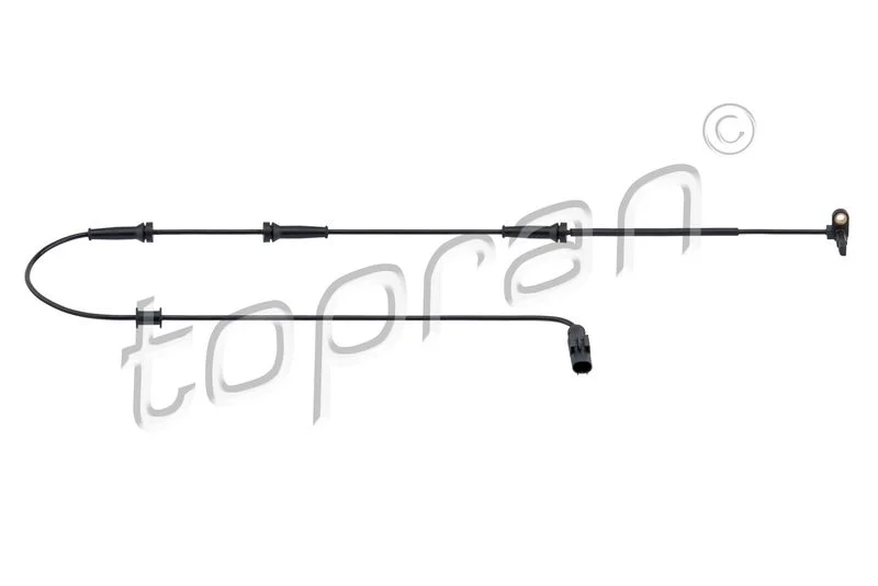 Sensor, wheel speed TOPRAN 305 086