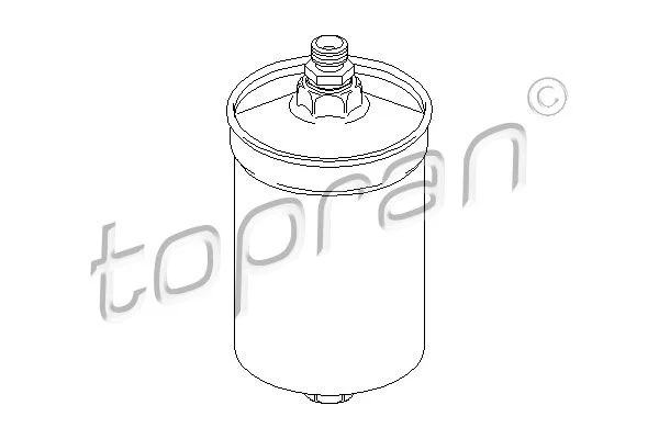 Fuel Filter TOPRAN 400 885