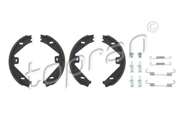 Brake Shoe Set, parking brake TOPRAN 407 762