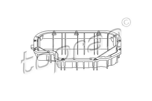 Oil Sump TOPRAN 407 979