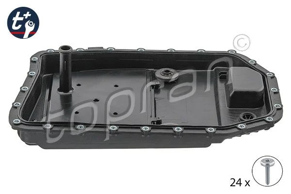 Cárter de óleo, transmissão automática TOPRAN 500 992