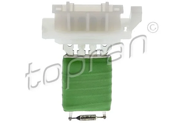 Resistor, interior blower TOPRAN 502 579