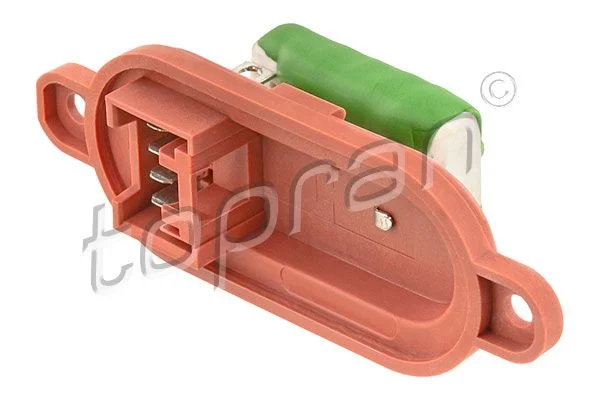 Resistor, ventilador interior TOPRAN 600 381