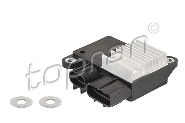 Series Resistor, electric motor (radiator fan) TOPRAN 600 409