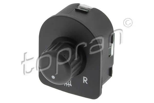 Interruptor, ajuste do espelho retrovisor exterior TOPRAN 638 190