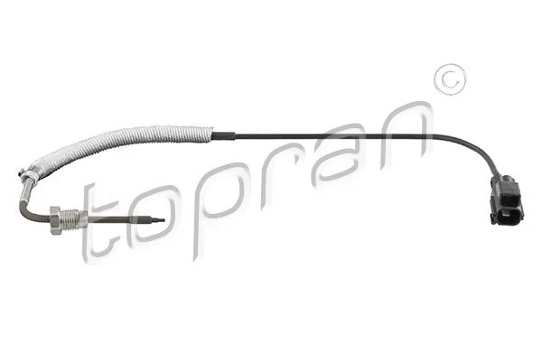 Sensor, temperatura dos gases de escape TOPRAN 638 573