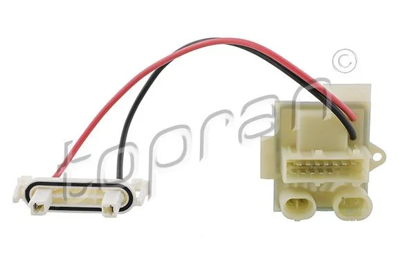 Resistor, ventilador interior TOPRAN 701 413