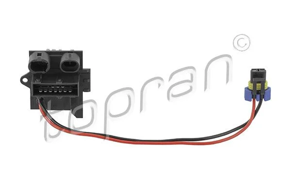 Resistor, ventilador interior TOPRAN 701 414