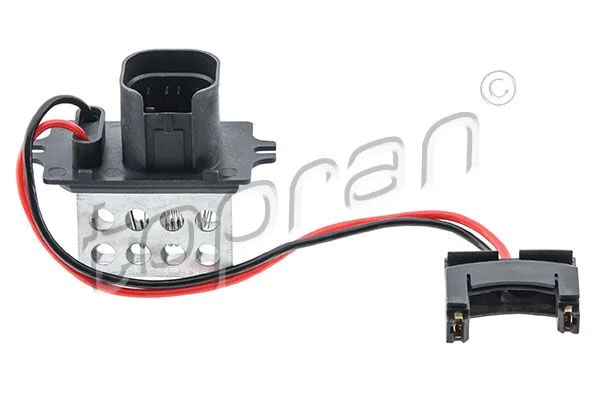Resistor, interior blower TOPRAN 701 804
