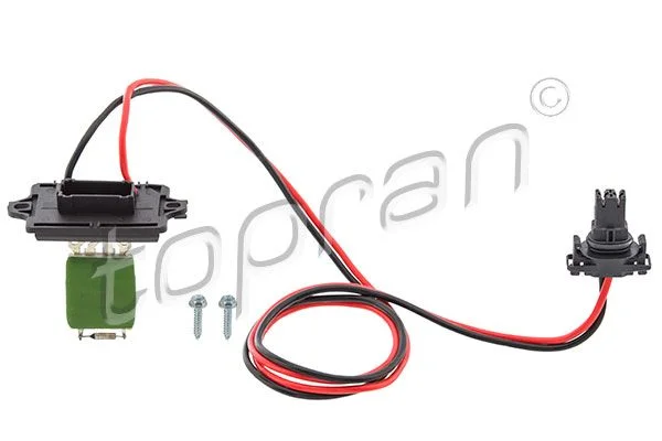 Resistor, interior blower TOPRAN 701 809