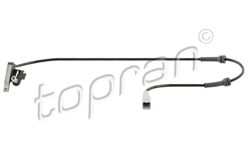 Sensor, wheel speed TOPRAN 722 296