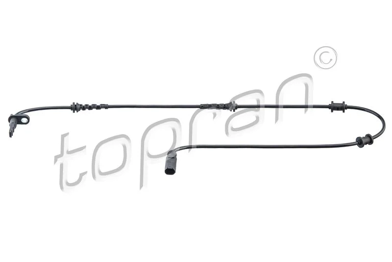 Sensor, wheel speed TOPRAN 723 551