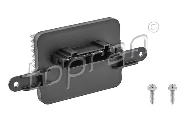 Resistor, interior blower TOPRAN 724 117