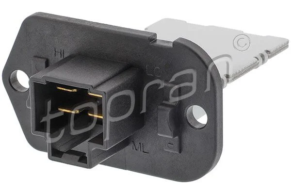 Resistor, ventilador interior TOPRAN 821 951
