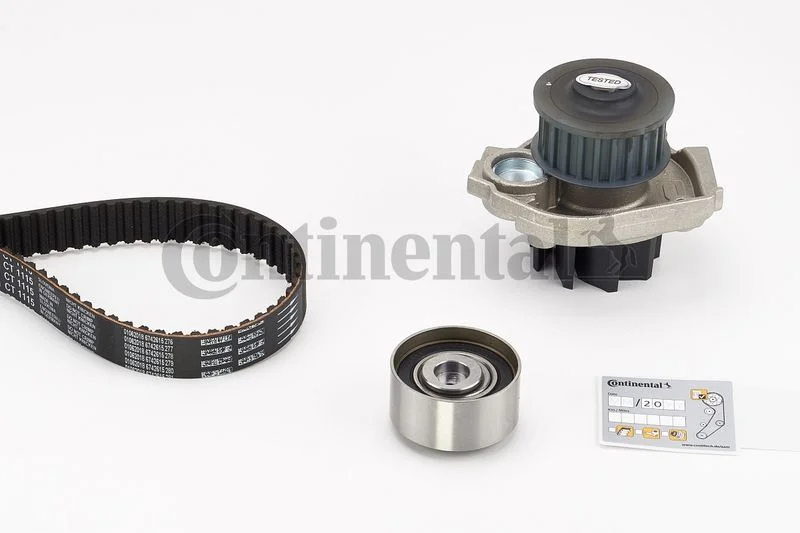 Bomba d'água e kit de correia dentada CONTINENTAL CTAM CT1115WP1