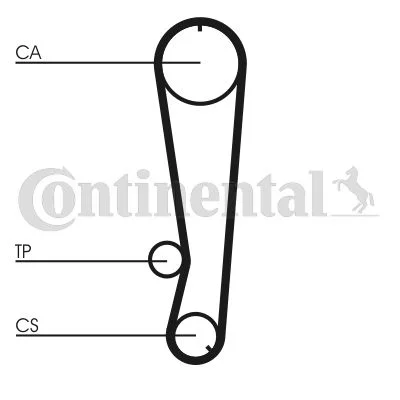 Correia Dentada CONTINENTAL CTAM CT569