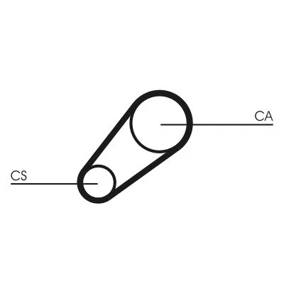 Correia Dentada CONTINENTAL CTAM CT648