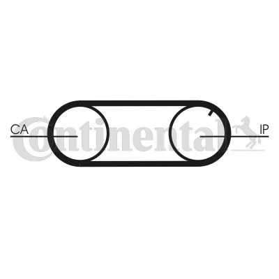 Bomba d'água e kit de correia dentada CONTINENTAL CTAM CT704WP2PRO